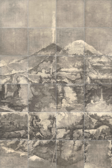 《荒原3号》300×200cm 铜版画 2017
《荒原3号》300×200cm 铜版画 2017