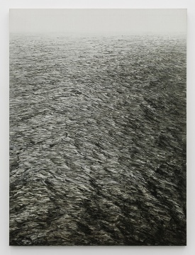 石至莹 《海 · 太平洋》240×180 cm 布面油画 2011
