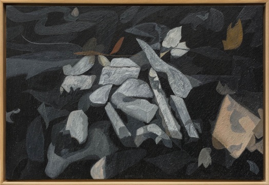 《灰烬》90×60cm 布面油画 2019
《灰烬》90×60cm 布面油画 2019