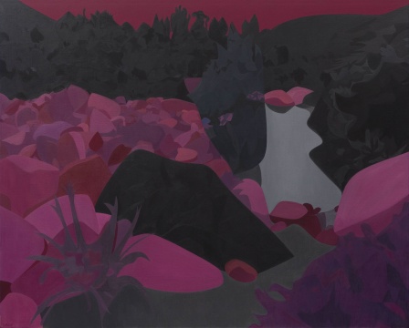 《阿卡迪亚》 200×250cm 布面油画 2018
《阿卡迪亚》 200×250cm 布面油画 2018