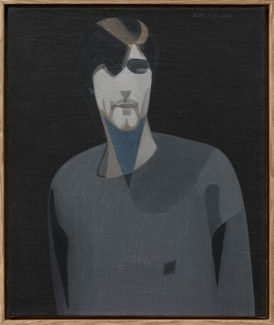 《Boddah 1》50×60cm 布面油画 2019
《Boddah 1》50×60cm 布面油画 2019