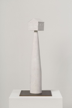 《山中小屋》60.5x13x13cm 木,铁 2018
《山中小屋》60.5x13x13cm 木,铁 2018