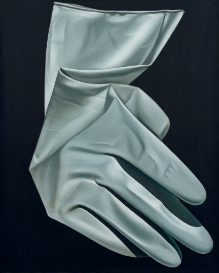 张培力《X?系列》99×79.5cm 布面油画 1987 ©️泰康收藏
张培力《X?系列》99×79.5cm 布面油画 1987 ©️泰康收藏