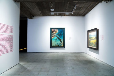 “中国风景:2019泰康收藏精品展”在798艺术区A07大楼展览现场
“中国风景:2019泰康收藏精品展”在798艺术区A07大楼展览现场