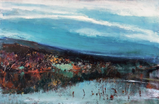 苏天赐 《秋渚》 65×110cm 布面油画 1991
估价:100万-150万元
苏天赐 《秋渚》 65×110cm 布面油画 1991
估价:100万-150万元