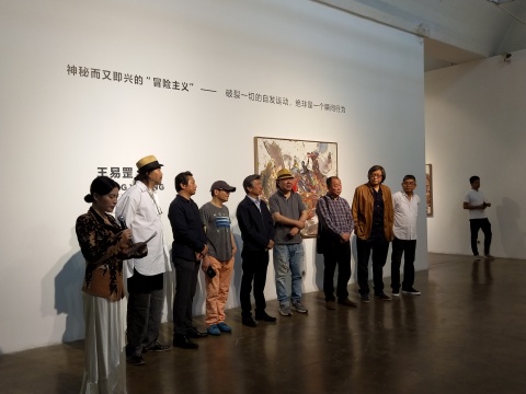 王易罡同名个展，索卡艺术展览现场
