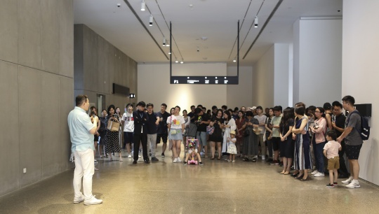 展览Significance—“高山上跑下来30只麋鹿...”开幕现场
展览Significance—“高山上跑下来30只麋鹿...”开幕现场