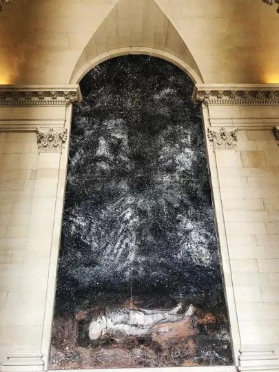 基弗位于法国卢浮宫的永久绘画作品《炼金炉》
