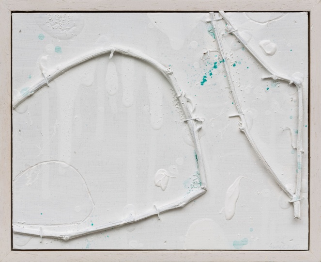 《空色59号》25×20cm 布面油画 2018
《空色59号》25×20cm 布面油画 2018