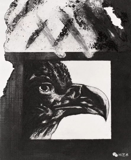 《视觉》36×29cm 铜版 1987
《视觉》36×29cm 铜版 1987