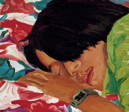 lot 1865 刘小东 《睡之二》 32×38cm 布面油画 1996

估价：18万-25万元
