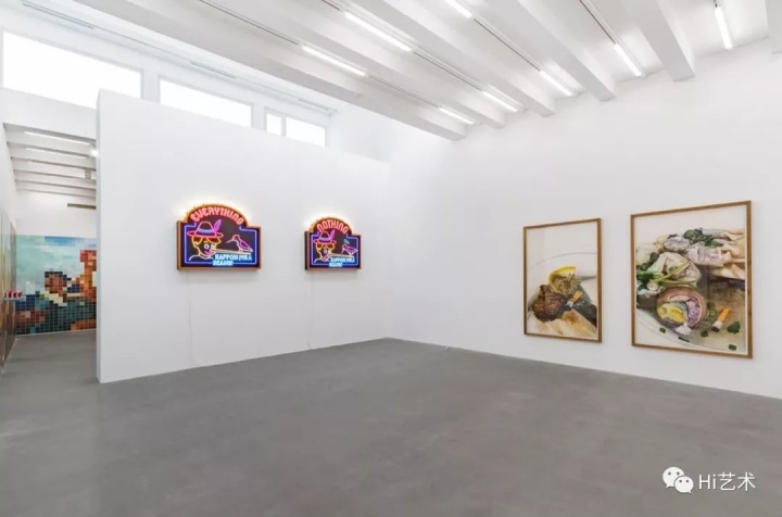 Tobias Rehberger,“Blind and a little less”,展览现场,麦勒画廊,北京,2019
Tobias Rehberger,“Blind and a little less”,展览现场,麦勒画廊,北京,2019