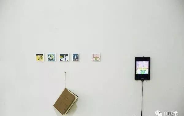 冯兮于2017年策划的展览“展览有风险”现场，宋庄230空间

