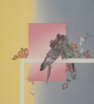 罗旭平《 reflector no.1》 纸本设色 50x45cm 2019
罗旭平《 reflector no.1》 纸本设色 50x45cm 2019
