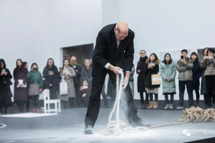 “尼格尔·罗尔夫个展:正当时”行为表演现场 2018
“尼格尔·罗尔夫个展:正当时”行为表演现场 2018