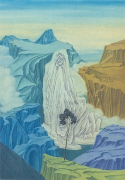 徐累（1963年生） 《消息树》 78.5×44cm 纸本设色 2019

墨斋，北京
