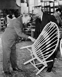 Hans J. Wegner与Johannes Hansen
Hans J. Wegner与Johannes Hansen