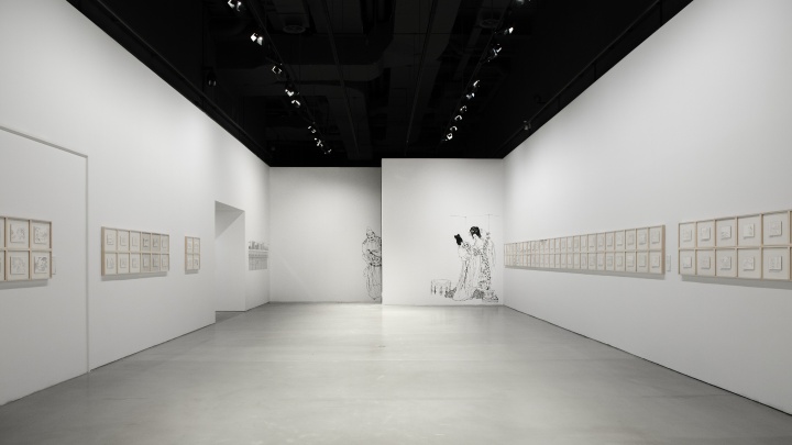 德基美术馆“云自在——高云作品展”现场，如意令版块
