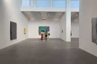 鞠婷最新个展亮相麦勒画廊  她在画面上覆盖了一层层彩色的“鳞”