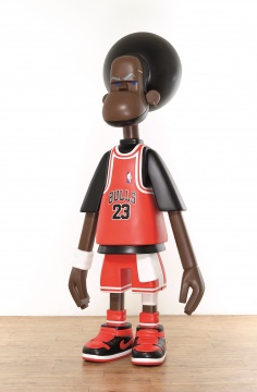 “佐顿”，玻璃钢雕塑，230 x 100 x 80 cm，2019，独此一件
