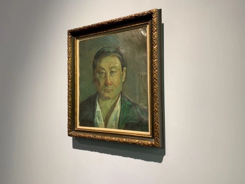 刘锋植《肖像》51×44cm 布面油画 1990s
