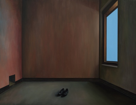 《独白》170×130cm 布面油画 2019
《独白》170×130cm 布面油画 2019