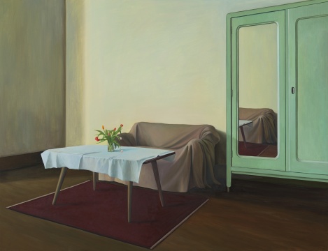 《回声》170×130cm 布面油画 2019
《回声》170×130cm 布面油画 2019