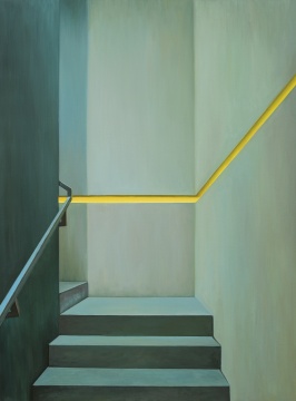 《无限》97x 130cm 布面油画 2019
《无限》97x 130cm 布面油画 2019