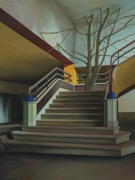 《预言》200×150cm 布面油画 2019 《预言》200×150cm 布面油画 2019