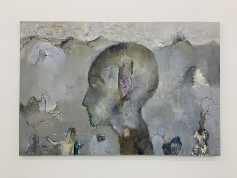 任小林 《心生佛》 190×280cm 布面油画 2006
任小林 《心生佛》 190×280cm 布面油画 2006
