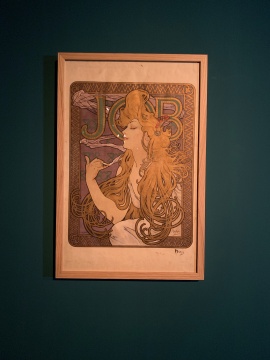 JOB香烟广告 彩色石版画 1896

捷克共和国布拉格国家工艺美术博物馆藏
