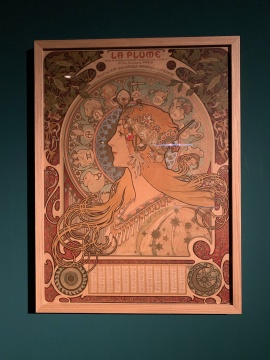 《羽毛》杂志年历设计 彩色石版画 1898
捷克共和国布拉格国家工艺美术博物馆藏
《羽毛》杂志年历设计 彩色石版画 1898
捷克共和国布拉格国家工艺美术博物馆藏