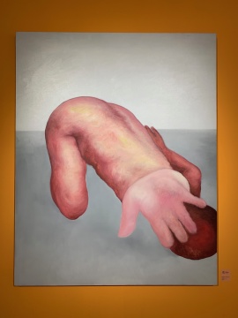 《蠕动的身体NO.5》 150×200cm 布面油画 2018-2019
《蠕动的身体NO.5》 150×200cm 布面油画 2018-2019