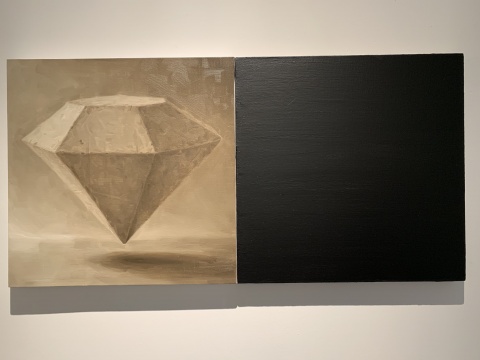 《混沌》 60×120cm 布面油画 2019
《混沌》 60×120cm 布面油画 2019