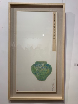 用水墨修复陶瓷 桥舍画廊开幕宿利群个展 用水墨修复陶瓷 桥舍画廊开幕宿利群个展