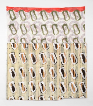 《2018 0489》310×264cm 纺织物丙烯 2018
《2018 0489》310×264cm 纺织物丙烯 2018