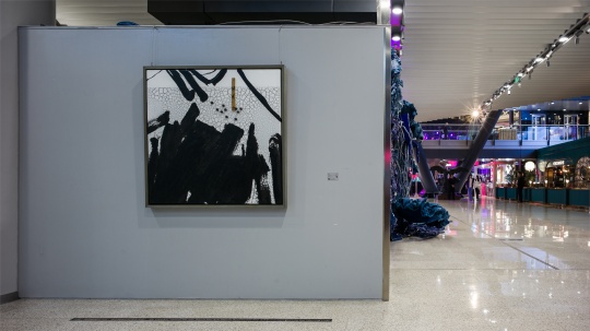 “缱绻”展览现场,张琪凯作品
“缱绻”展览现场,张琪凯作品