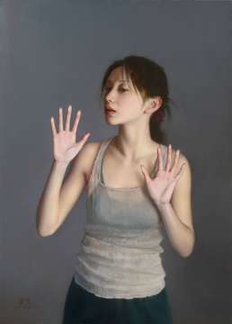 《一切是否完好如初》布面油画 105x75cm 2011 《一切是否完好如初》布面油画 105x75cm 2011