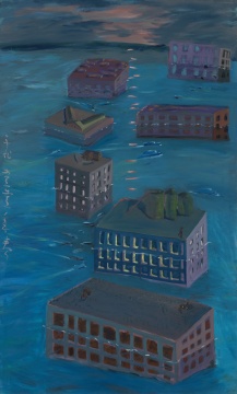 《新格局》130×210cm 布面油画 2011