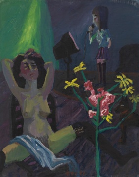 《初春》127×160cm 布面油画 1997
《初春》127×160cm 布面油画 1997
