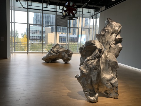隋建国“生灭与真如”展览现场
隋建国“生灭与真如”展览现场