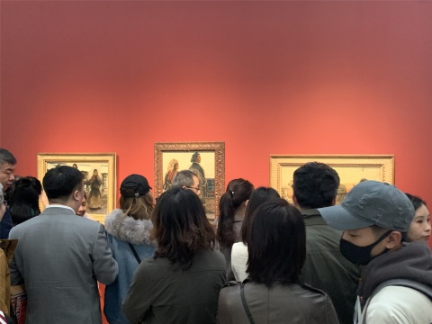 当代唐人艺术中心人满为患,陈丹青迄今最大个展“退步” 当代唐人艺术中心人满为患,陈丹青迄今最大个展“退步”