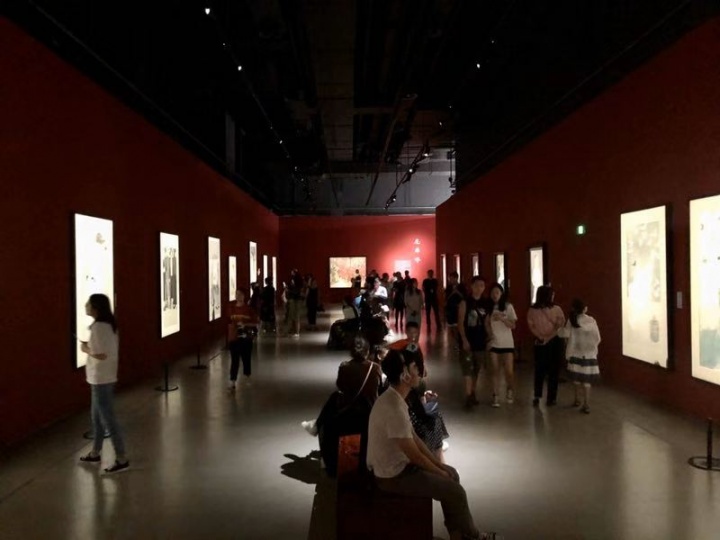 “云自在——高云作品展”德基美术馆展览现场
“云自在——高云作品展”德基美术馆展览现场