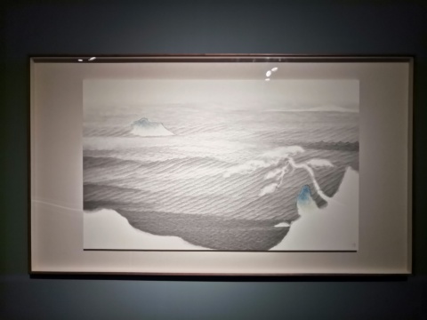 “水”展览现场
“水”展览现场