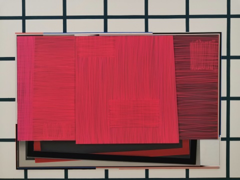 恩里科·巴赫《ZSNR》200 x 300 cm 布面油画 2017
恩里科·巴赫《ZSNR》200 x 300 cm 布面油画 2017