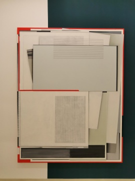 恩里科·巴赫《PSR》240 x 190 cm 布面油画 2017
恩里科·巴赫《PSR》240 x 190 cm 布面油画 2017
