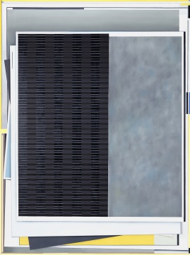 恩里科·巴赫《PSGE》 280 x 210 cm 布面油画 2017
恩里科·巴赫《PSGE》 280 x 210 cm 布面油画 2017