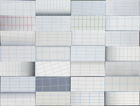 恩里科·巴赫《RSW》280 x 370 cm 布面油画 2018
恩里科·巴赫《RSW》280 x 370 cm 布面油画 2018