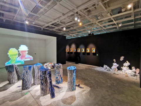 马赛克材料教学的探索与实践 搬进展厅的央美壁画系教学课堂 马赛克材料教学的探索与实践 搬进展厅的央美壁画系教学课堂