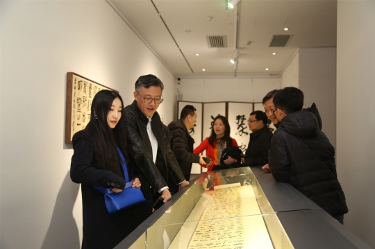 古典与时代精髓相结合,曹军壁书展亮相时间博物馆 古典与时代精髓相结合,曹军壁书展亮相时间博物馆